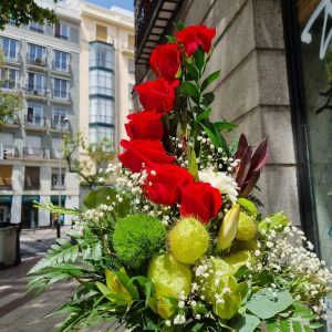 cestas de flores a domicilio en Madrid